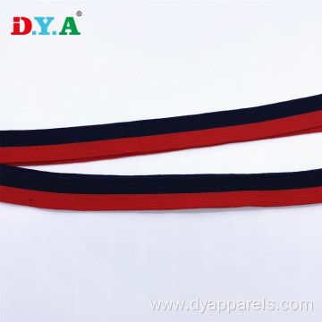 2cm classical stripe knit webbing band